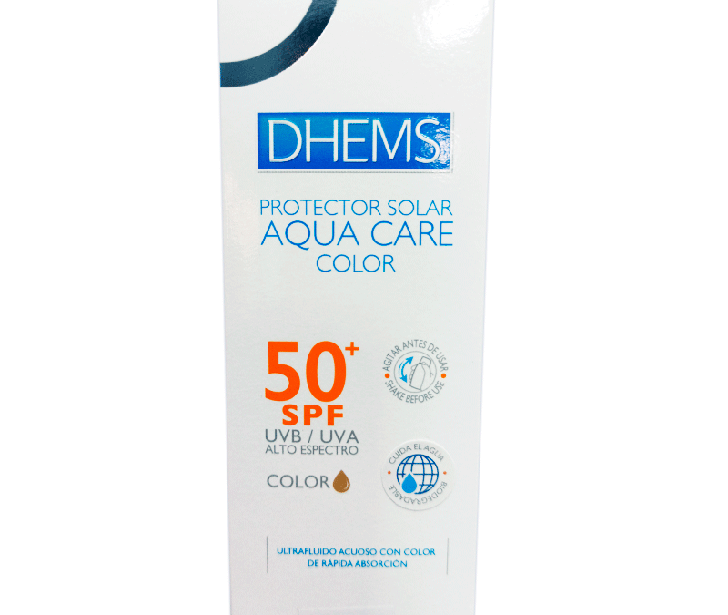 Fluido Solar Aqua Care Color Spf 50+ X 50 Ml Dhems