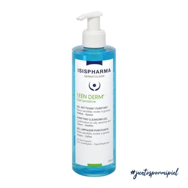 Teen Derm Gel Sensitive X 250 Ml Isispharma
