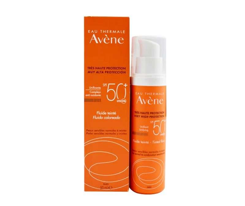 Avene Solar Fluido Tinte Spf 50+  X 50 Ml