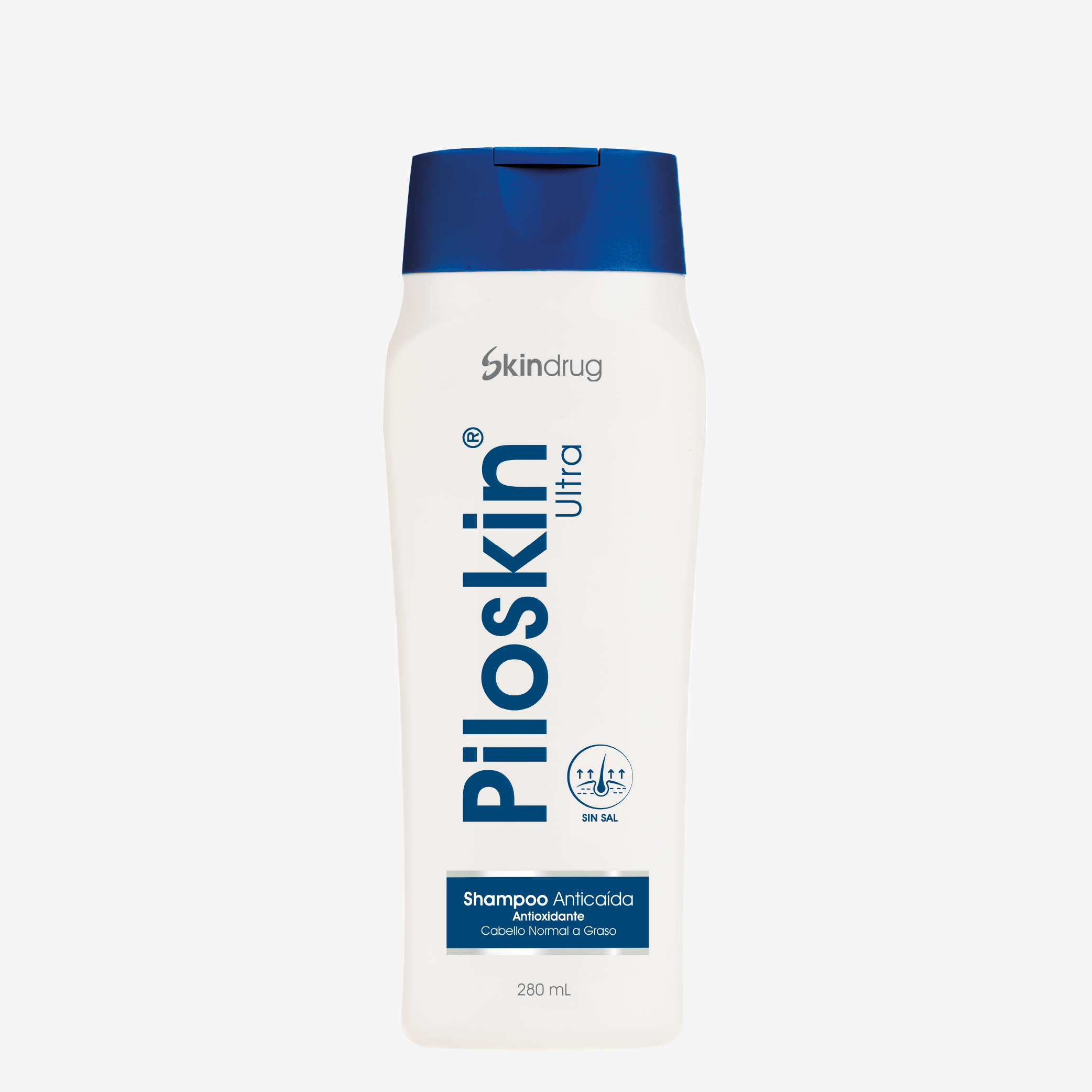 Piloskin Ultra Anticaida X 280 Ml (Azul ) Skindrug