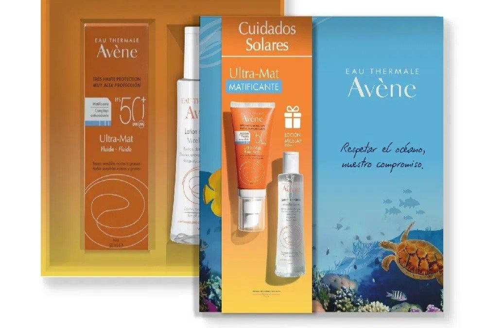 Kit Solar Ultra Mat Fluido + Locion Micelar X 100 Ml Avene