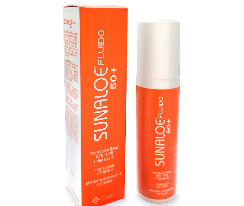 Sunaloe Fluido Spf 50+ X 50 Gr Gador