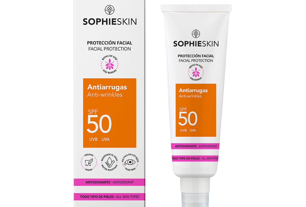 Sophieskin Solar Facial Antiarrugas SPF50+ X50 Ml