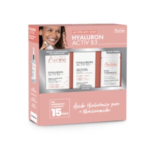 Kit Hyaluron Activ B3 Serum Concentrado X 30 ml + Activ B3 Contorno Ojos X 15 Ml+ Agua Thermal X 50 Ml Avene