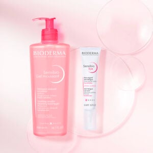 Kit Sensibio Gel Moussant X 500Ml Gratis Sensibio Contorno de Ojos Bioderma