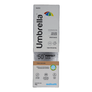 Umbrella Perfect Skin Tono Oscuro Spf 50 X 50 Gr Medihealth