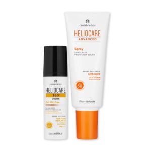 Kit Heliocare Toque Seco Beige X 50 Ml Gratis Heliocare Advance Spray X 200 Ml