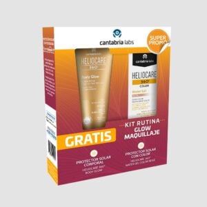 Kit Heliocare Water Gel Beige X 50Ml Gratis Heliocare Body Glow X 100 Ml