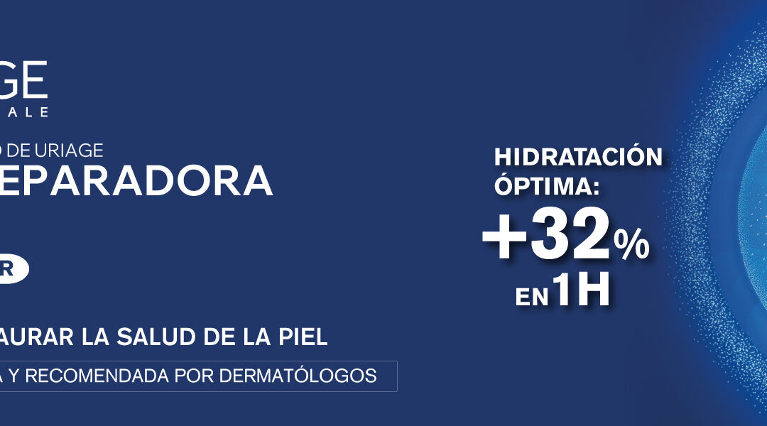 Uriage agua thermal reparadora skincare facial