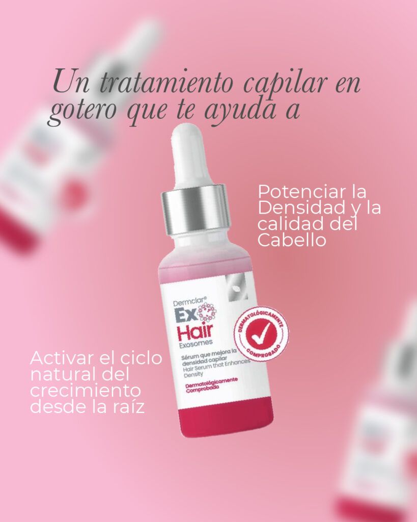 Dermclar ExoHair Exosomas Tratamiento capilar Gotero 30ml